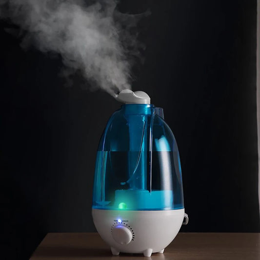 4000ML Ultrasonic Air Humidifier Double Sprayers Big Mist Volume Fog Mist Maker Essential Oil Diffuser For Home Office Baby Room